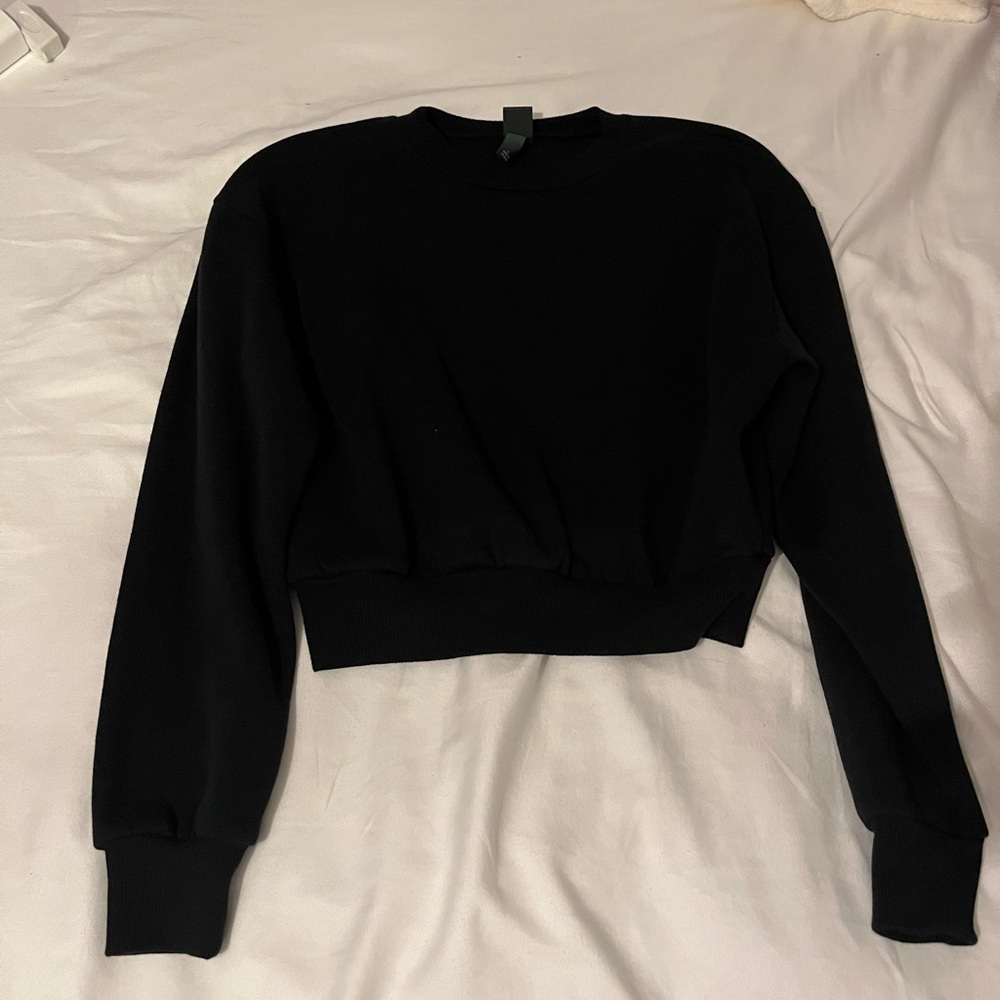 CROPPER CREW NECK